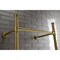 Kingston Brass VPB33087 Imperial Stainless Steel Console Sink Leg, Brushed Brass VPB33087 - alternate 5
